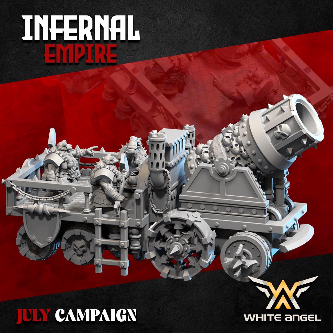 Infernal Empire - Havoc Dwarf Torment Mortar Cannon