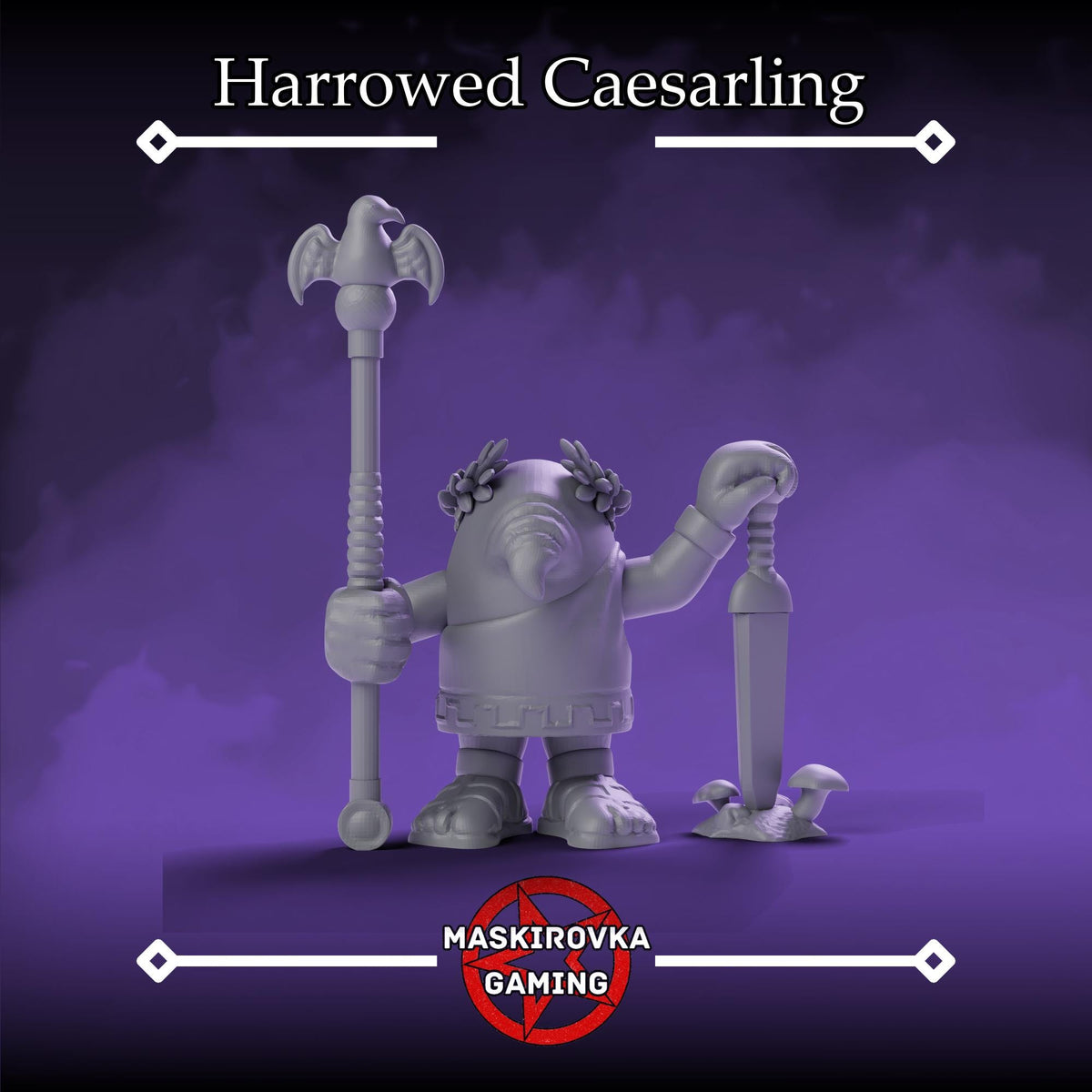 Harrowed Caesarling - Roman Emperor Snob