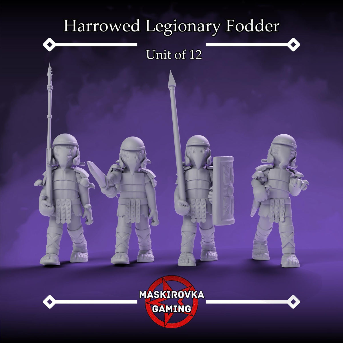Harrowed Legion - Roman Inspired Fodder Infantry