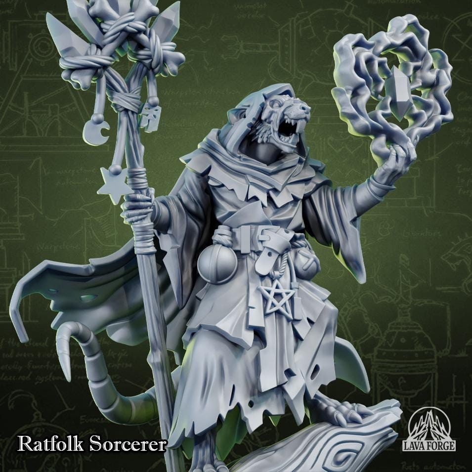 Rotten Brood - Ratman Sorcerer
