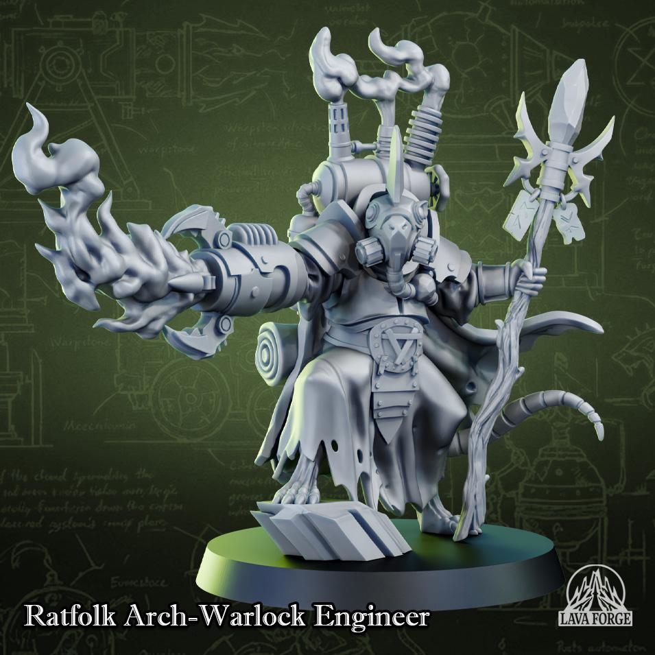 Rotten Brood - Ratman Arch Engineer Warlock