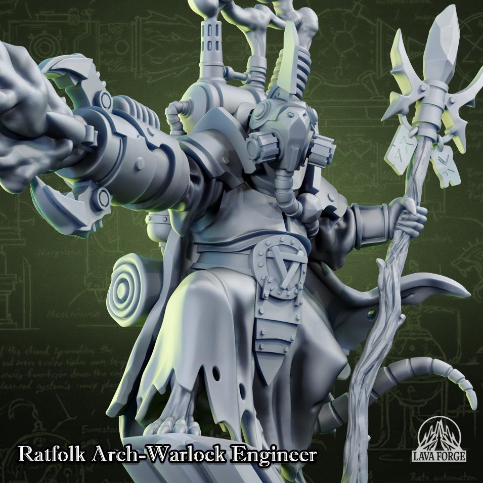 Rotten Brood - Ratman Arch Engineer Warlock
