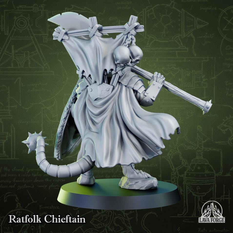 Rotten Brood - Ratman Clanlord Chieftain