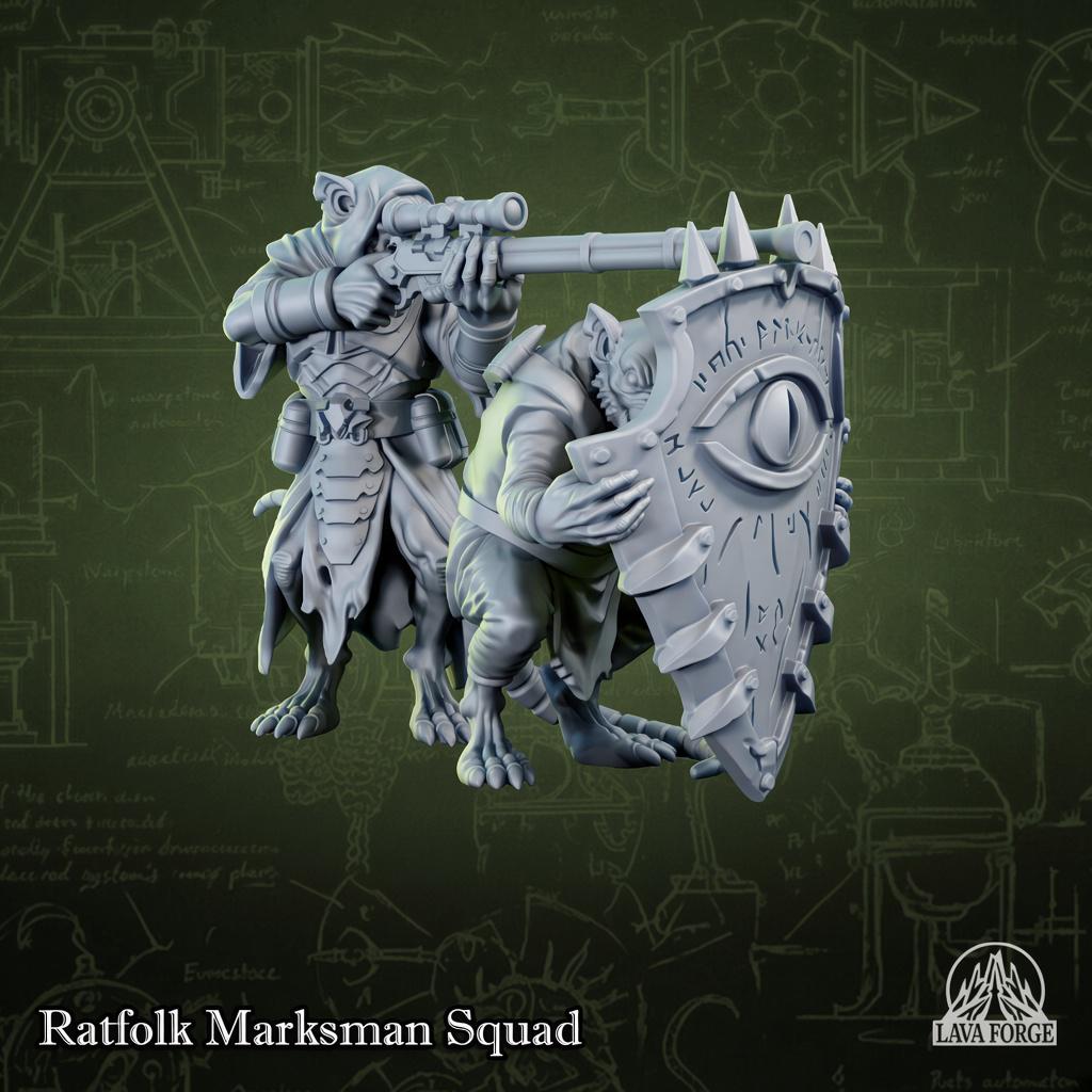 Rotten Brood - Ratman Jezzail Marksman Team
