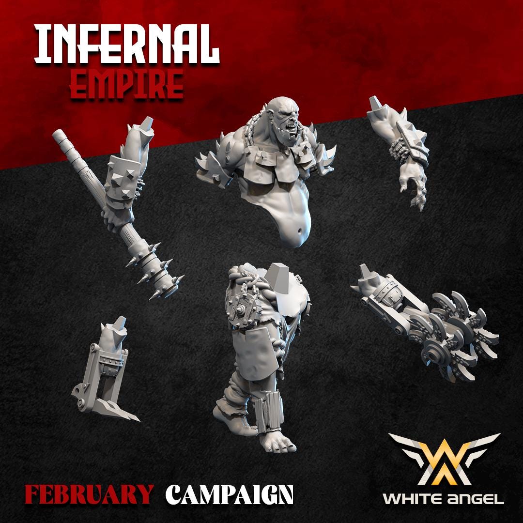 Infernal Siege Giant or Mega Giant