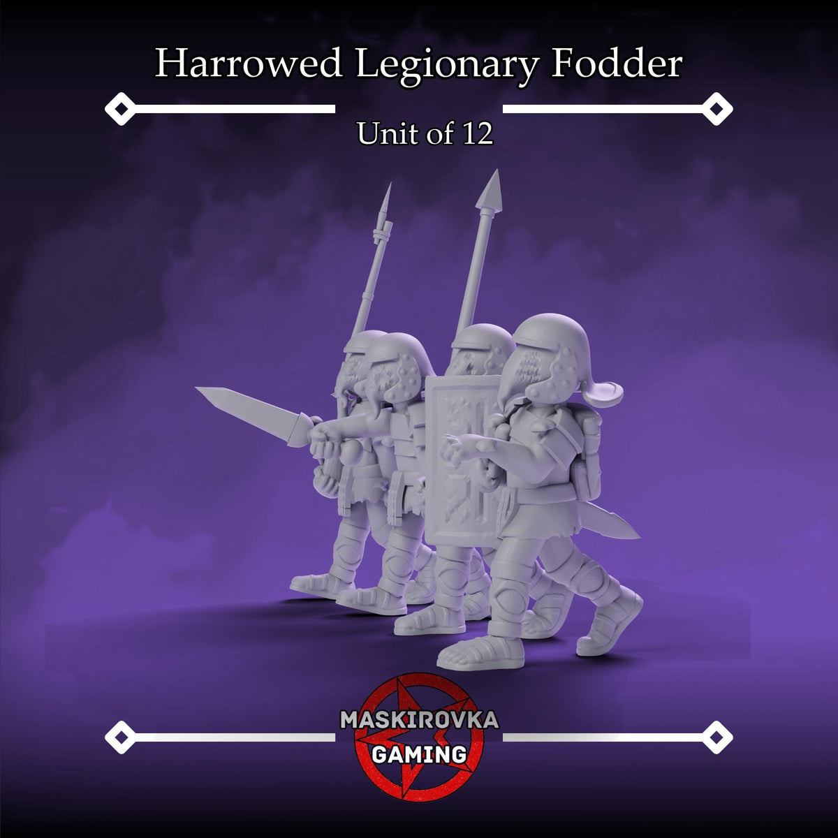 Harrowed Legion - Roman Inspired Fodder Infantry