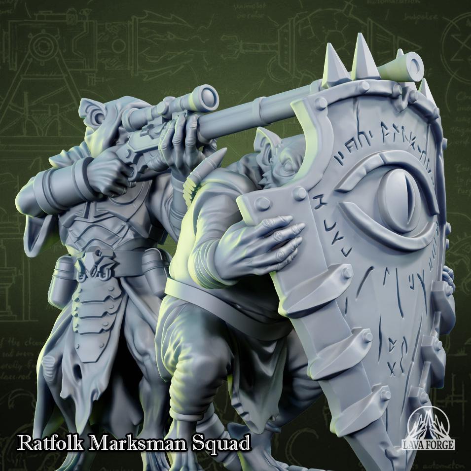 Rotten Brood - Ratman Jezzail Marksman Team