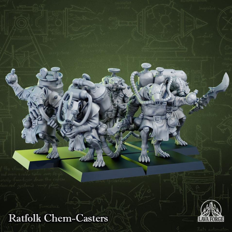 Rotten Brood - Ratman Chem-Caster Acolyte