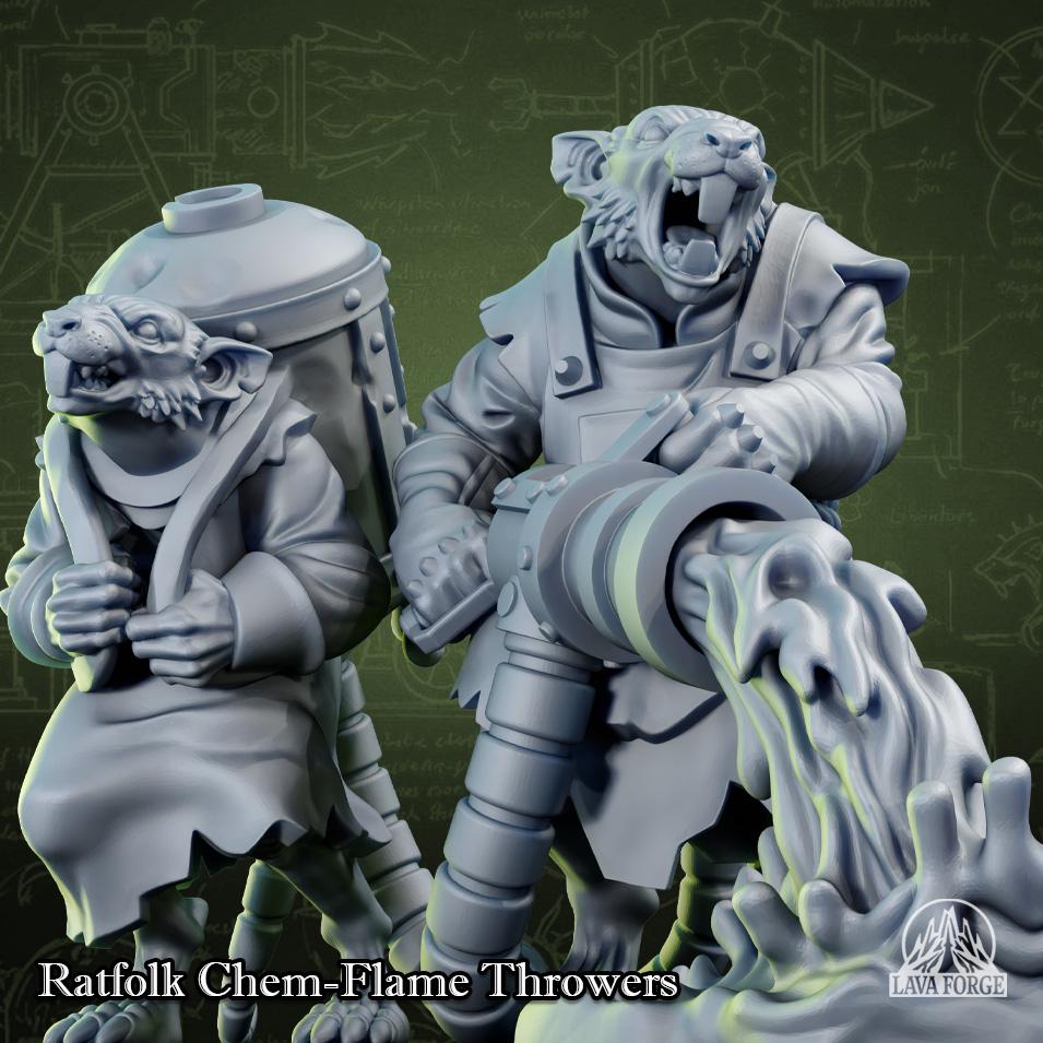 Rotten Brood - Ratman Chemfire Thrower Battery