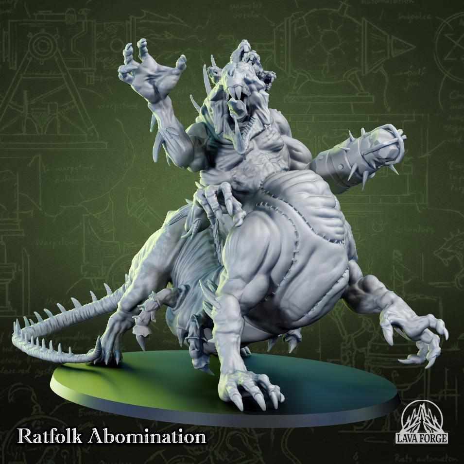 Rotten Brood - Ratman Hellish Abomination
