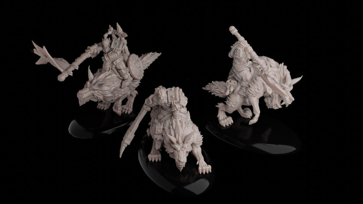 Orcish Hordes - Wolf Rider Cavalry