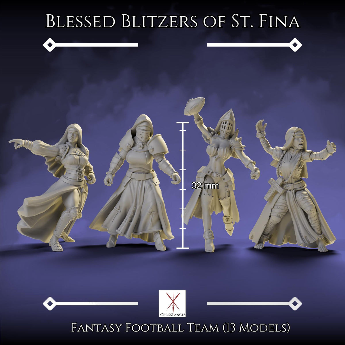 Blessed Blitzers of St. Fina - Nun Team