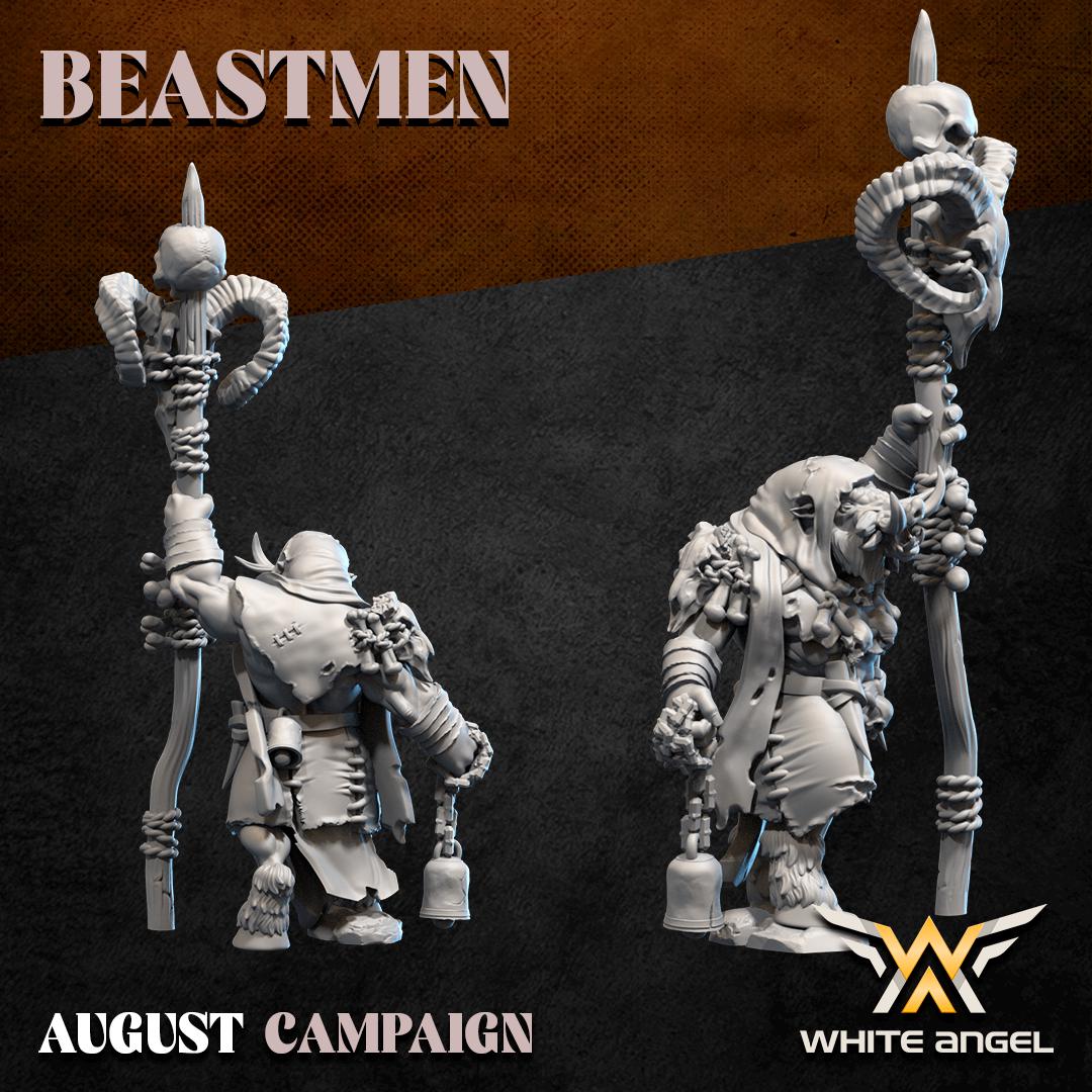 Beastmen Boar Shaman - Braying Sorcerer