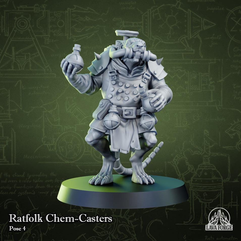 Rotten Brood - Ratman Chem-Caster Acolyte