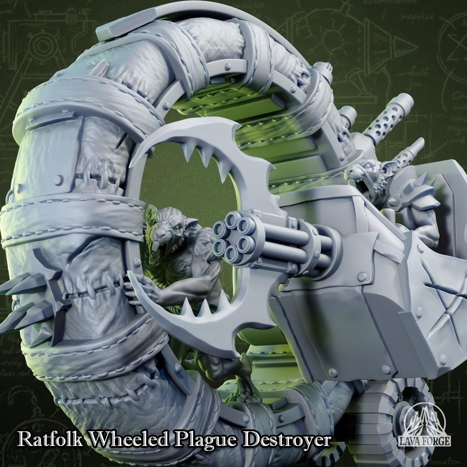 Rotten Brood - Ratman Plague Wheel