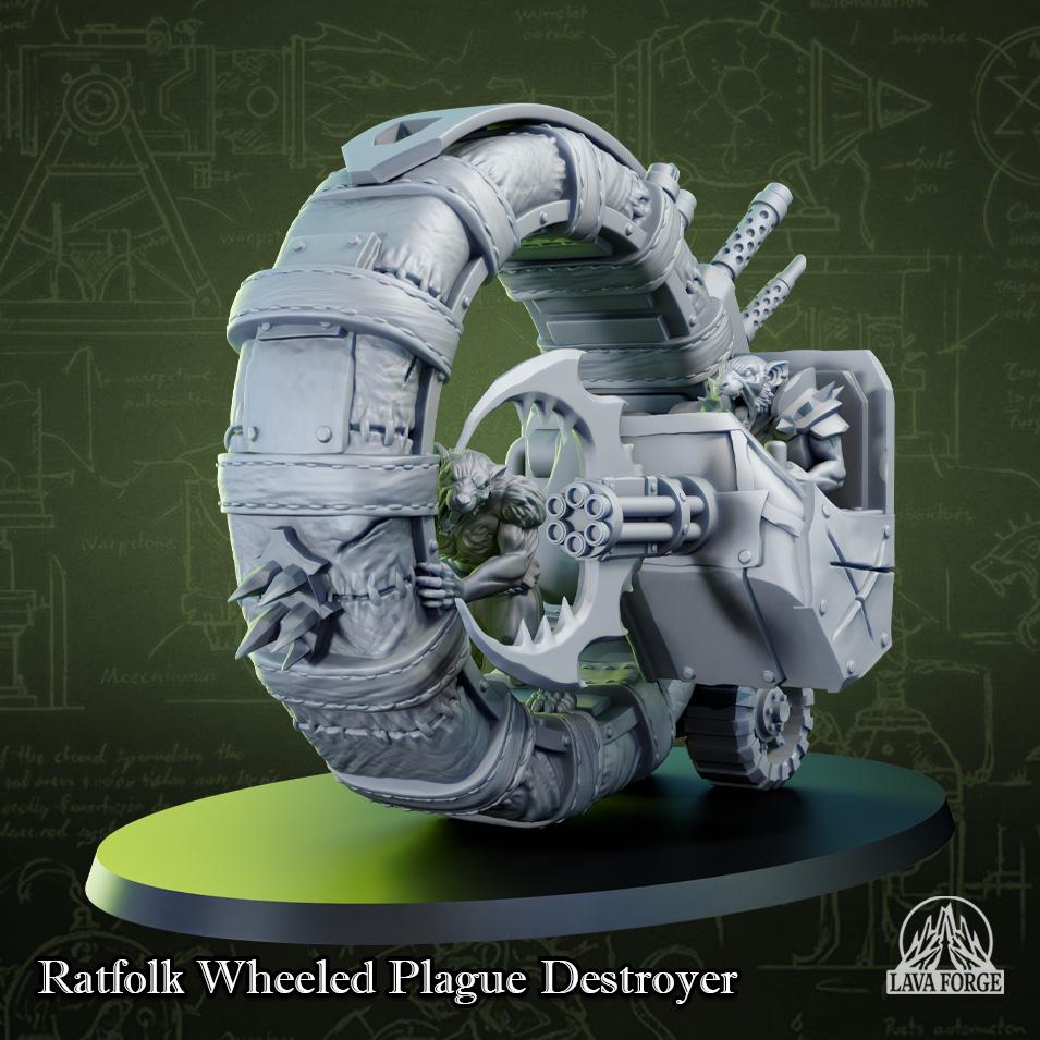 Rotten Brood - Ratman Plague Wheel