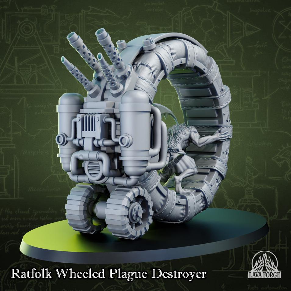 Rotten Brood - Ratman Plague Wheel