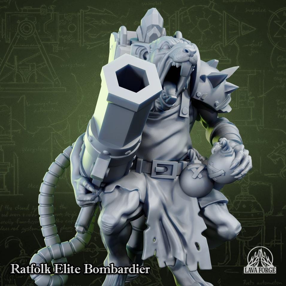 Rotten Brood - Ratman Bombard Sorcerer