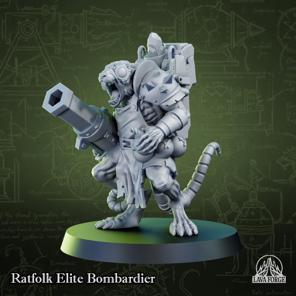 Rotten Brood - Ratman Bombard Sorcerer