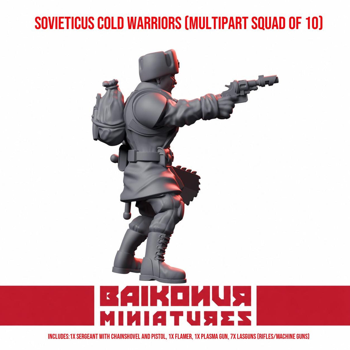 Sovieticus Cold Warriors infantry detail