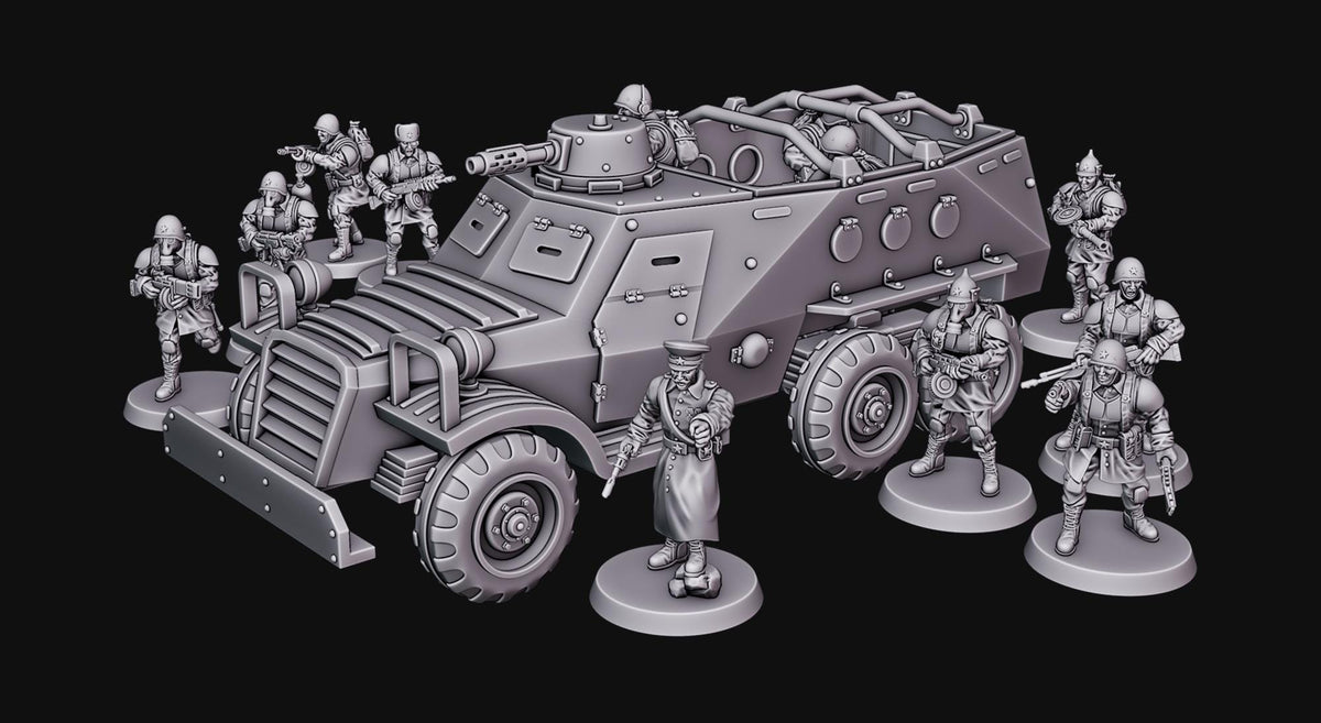 Sovieticus Cold Warriors Commissar alternate view
