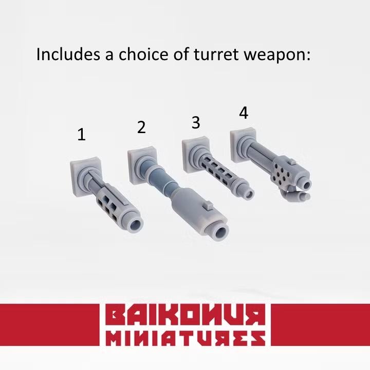 Sovieticus Kentavr APC turret options